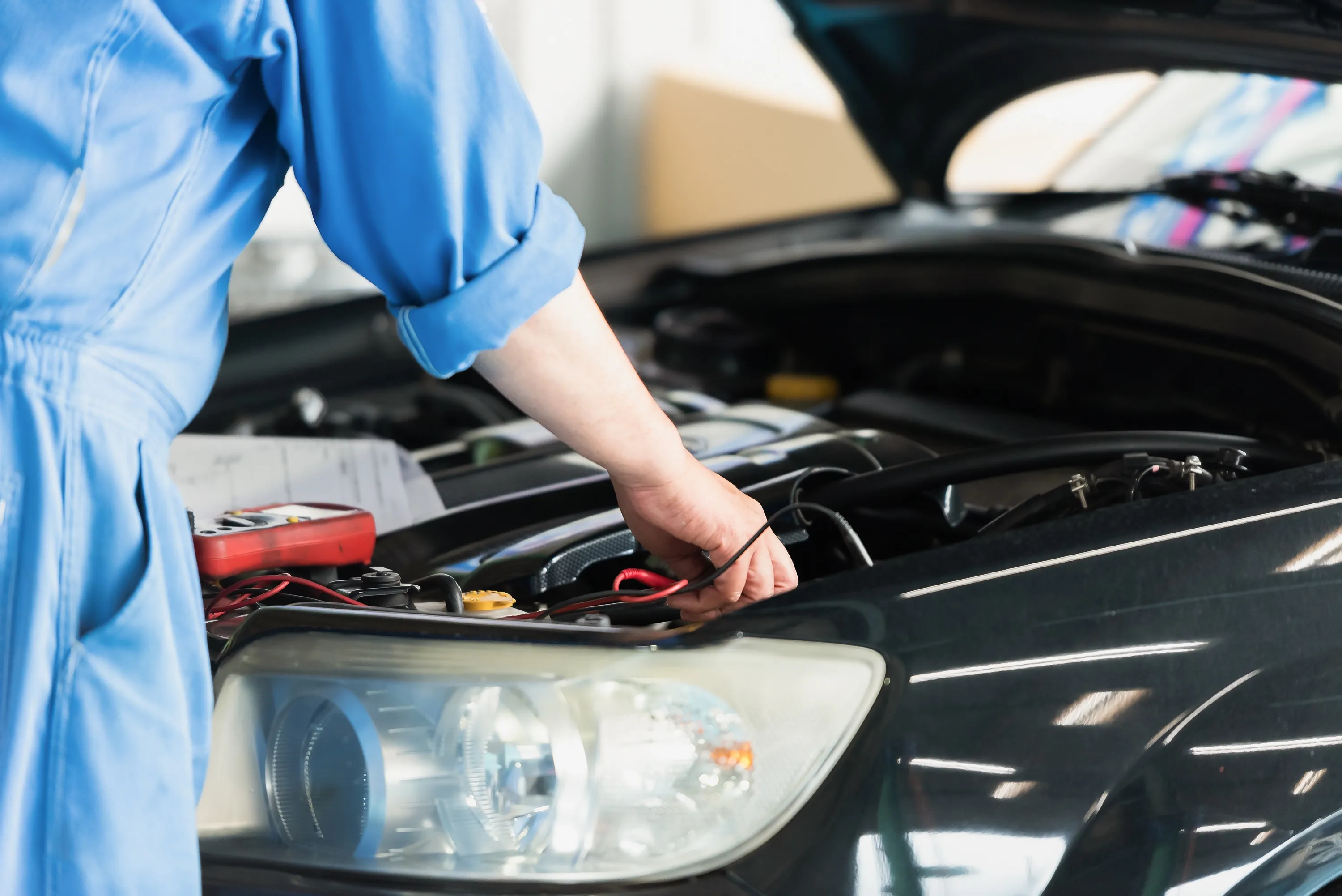 作業風景の写真